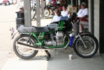 Moto Guzzi in Paddock